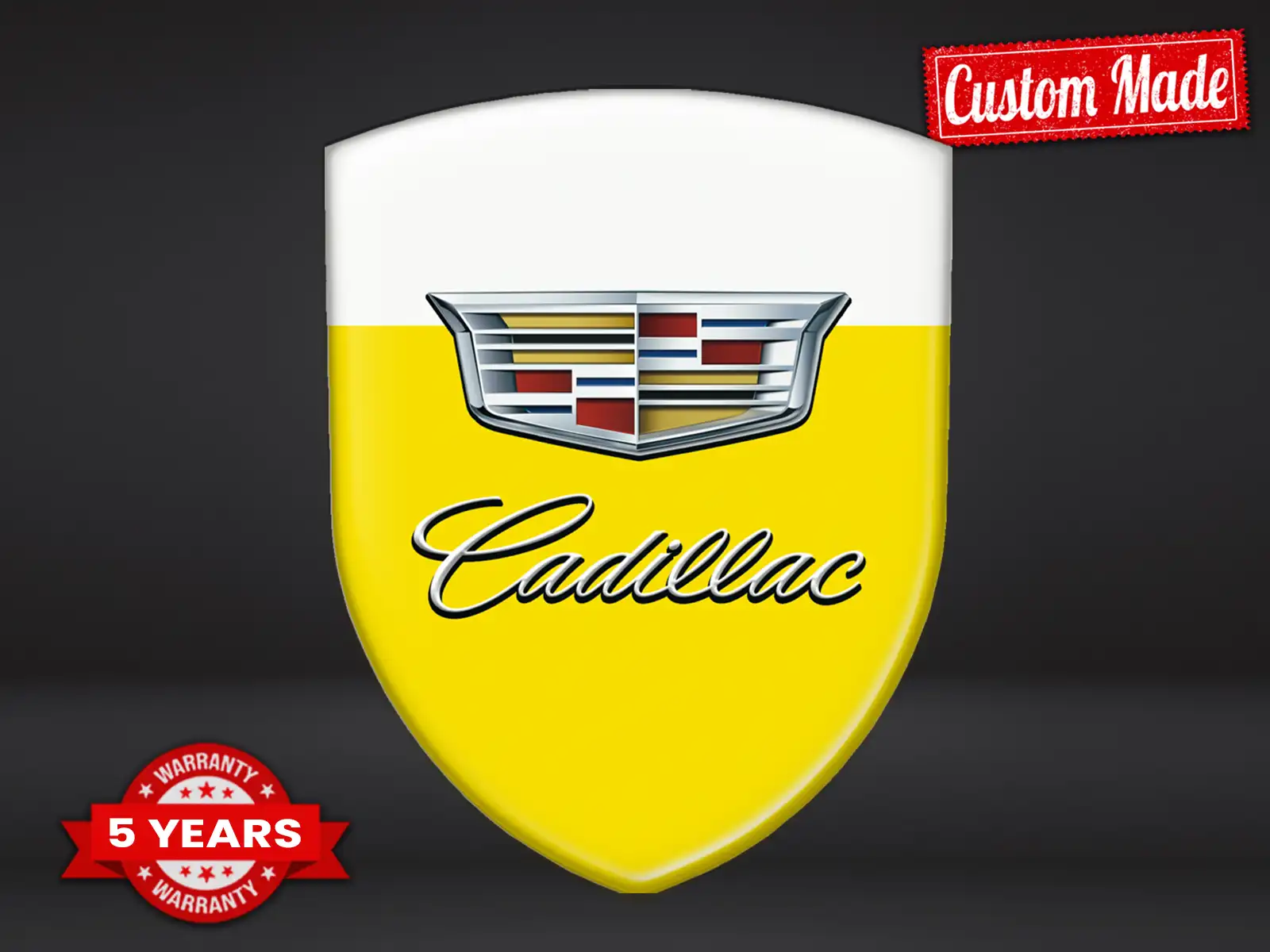 Cadillac Motorlogo Universal Hochwertig Professionell